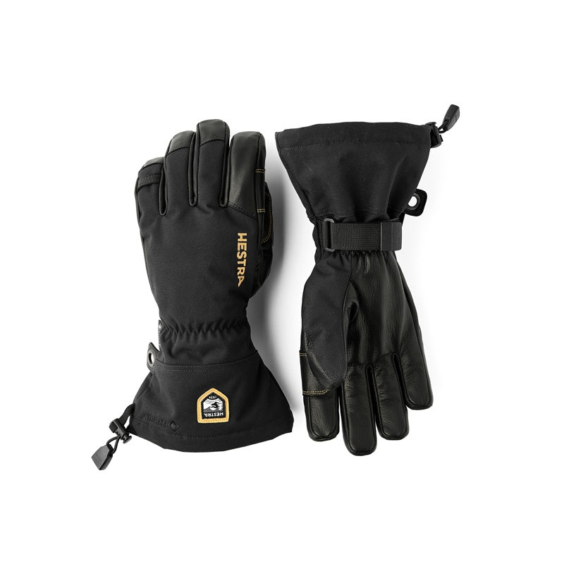 Hestra Army Leather Gore-Tex - 5 finger - Black