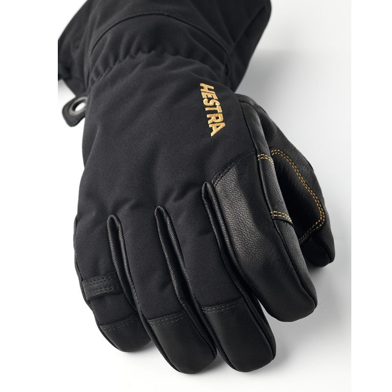 Hestra Army Leather Gore-Tex - 5 finger - Black