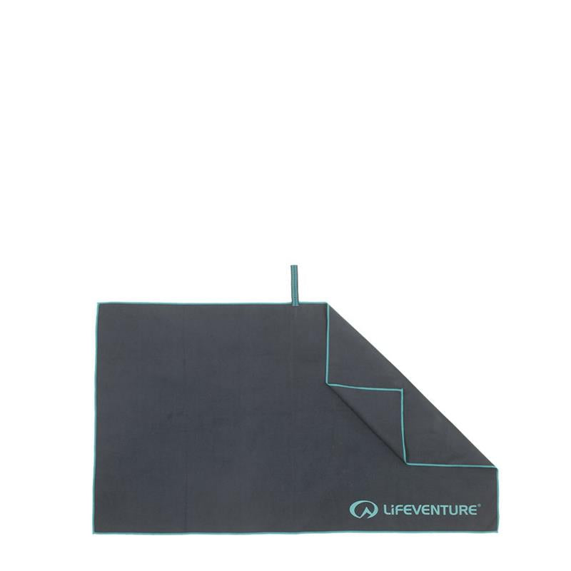 Lifeventure Recycled SoftFibre Towel Large Grey