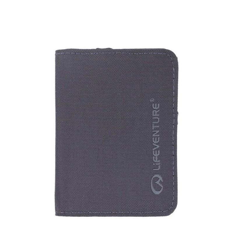 Lifeventure RFID Card Wallet Recycled Navy Blue