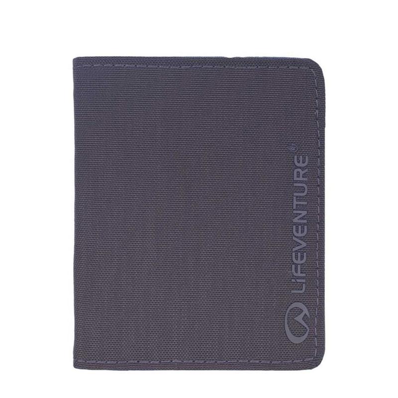Lifeventure RFID Wallet Recycled Navy Blue