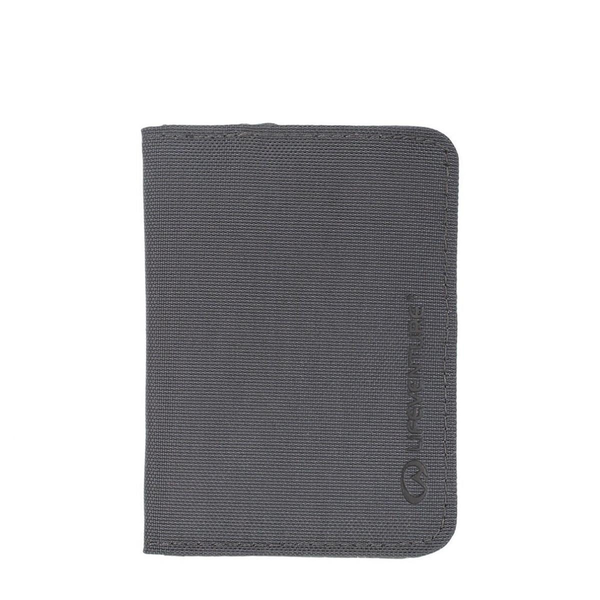 Lifeventure RFID Card Wallet Recycled Grey
