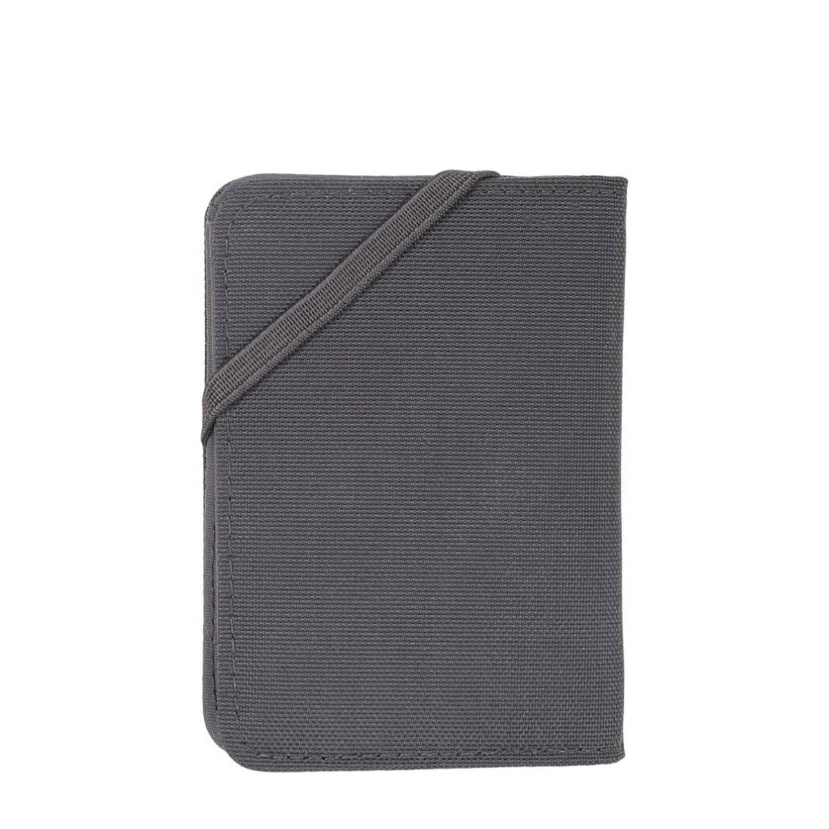 Lifeventure RFID Card Wallet Recycled Grey