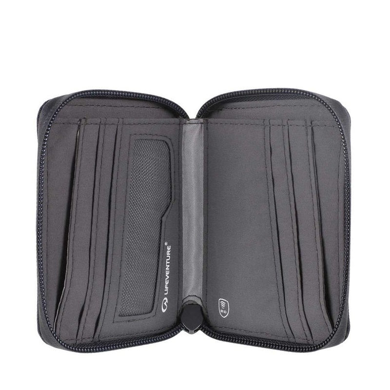 Lifeventure RFID Bi-Fold Wallet Recycled Navy Blue