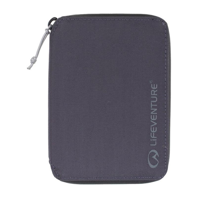 Lifeventure RFID Mini Travel Wallet Recycled Navy Blue