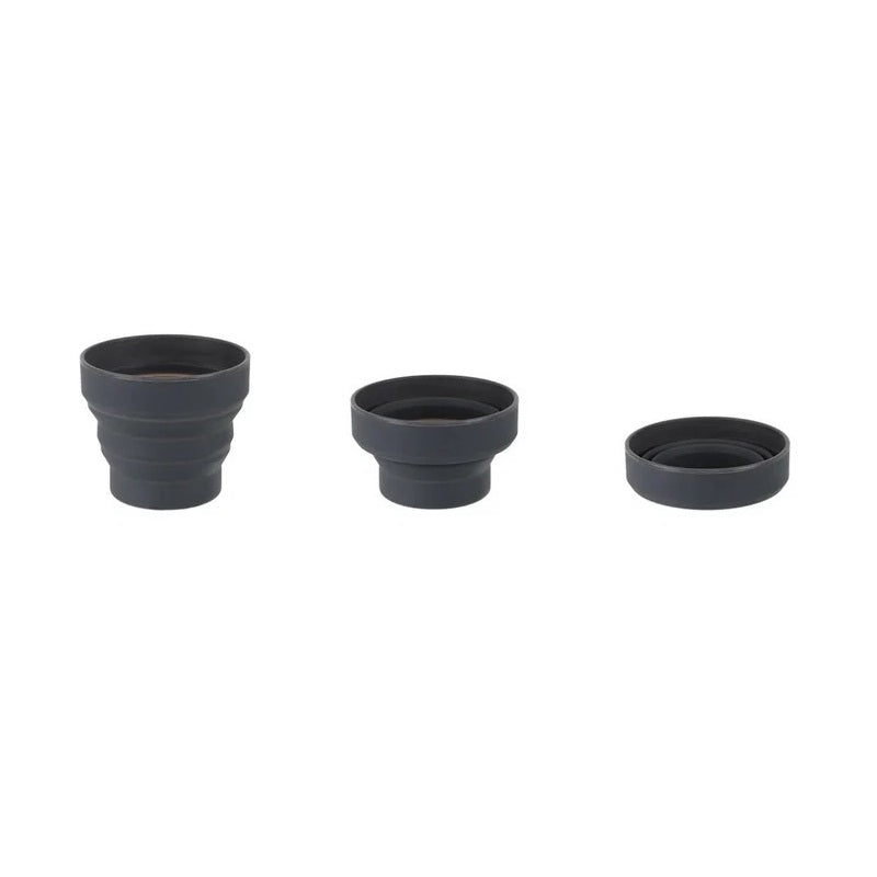Lifeventure Ellipse Collapsible Mug - Graphite