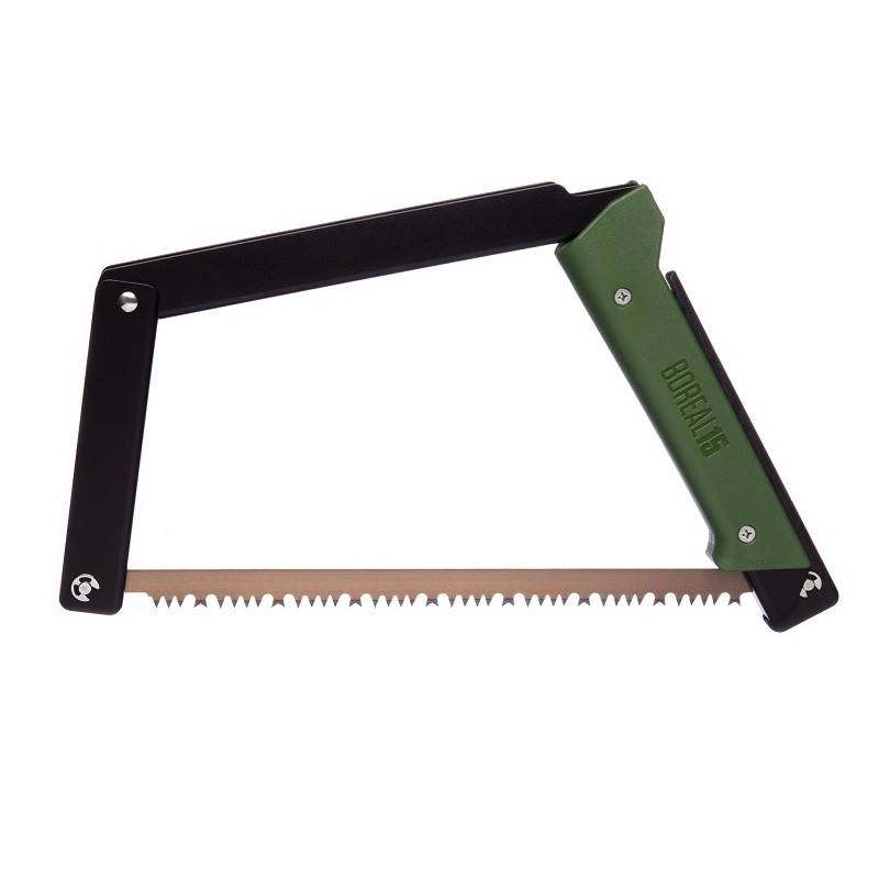 Agawa Canyon Boreal 15 Saw With All Purpose Blade - Black and Green