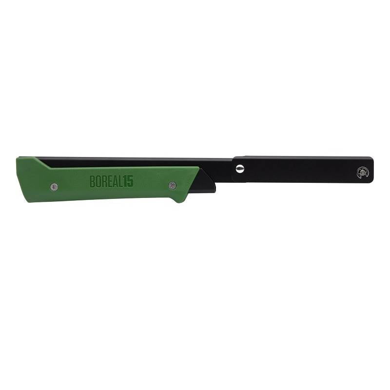 Agawa Canyon Boreal 15 Saw With All Purpose Blade - Black and Green