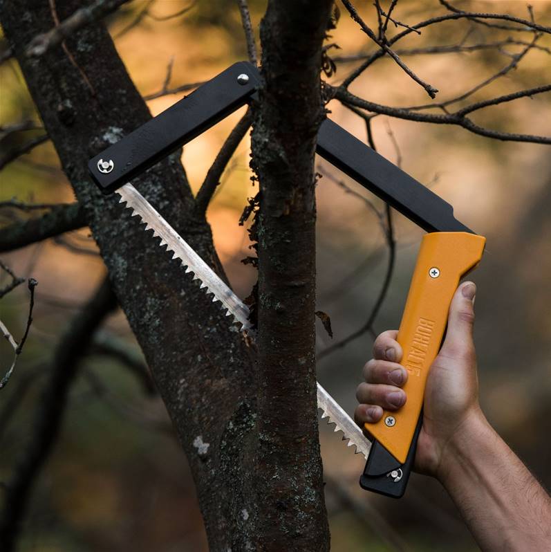 Agawa Canyon Boreal 15 Saw With All Purpose Blade - Black and Yellow