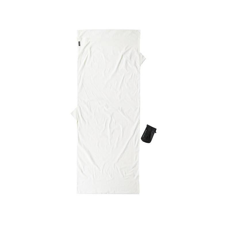 Cocoon 100% Cotton Travel Sheet Off White