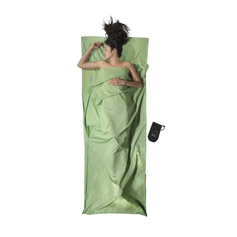 Cocoon 100% Organic Cotton Travel Sheet Forest Shade