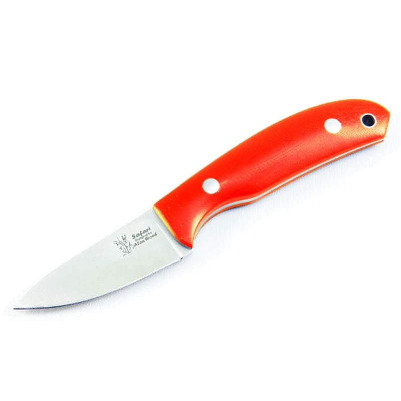 Casstrom Safari Orange G10 Leather Sheath