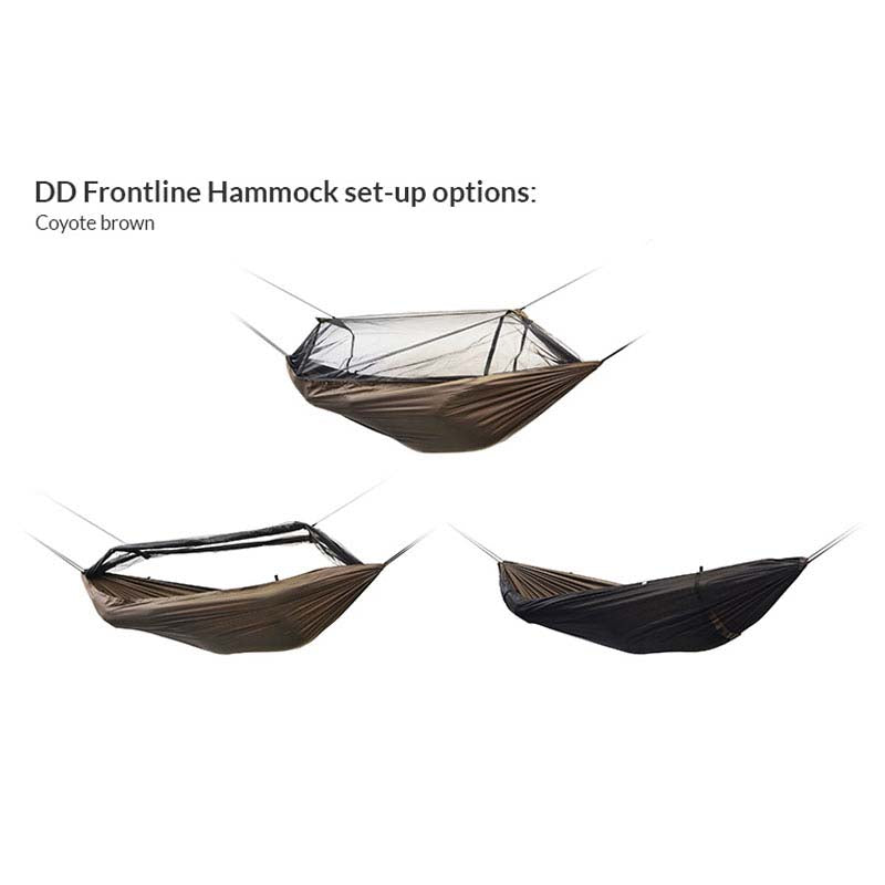 DD Hammocks Frontline Hammock Coyote Brown