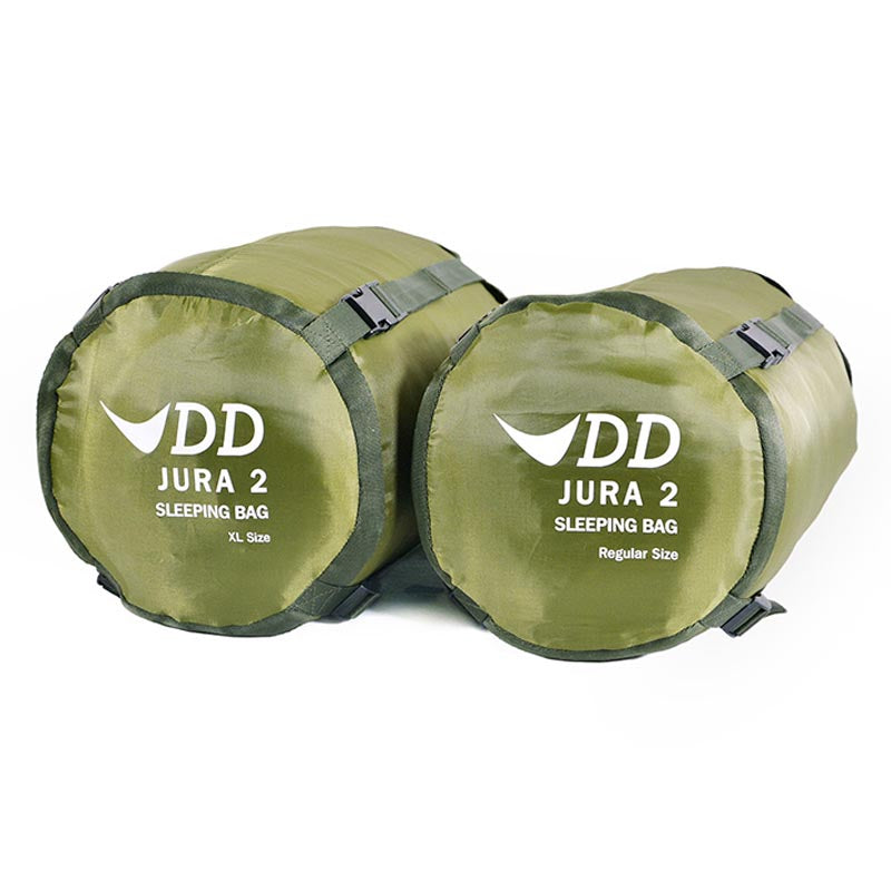 DD Hammocks Jura 2 Sleeping Bag Regular Olive Green