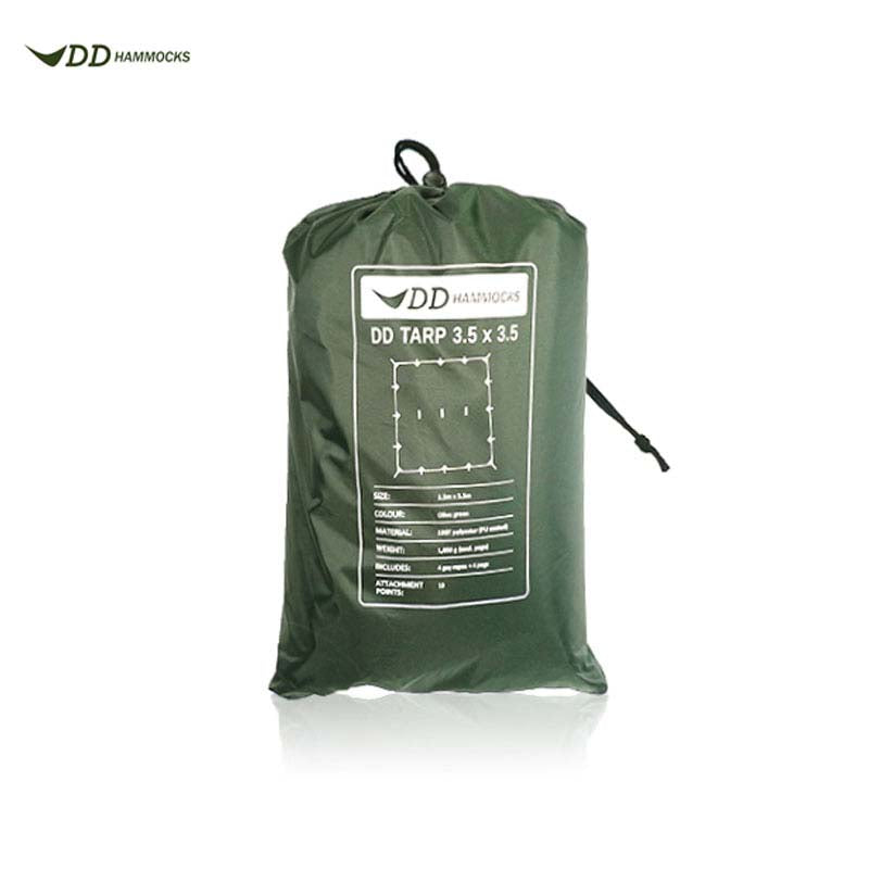 DD Hammocks Tarp 3.5 x 3.5 Olive Green