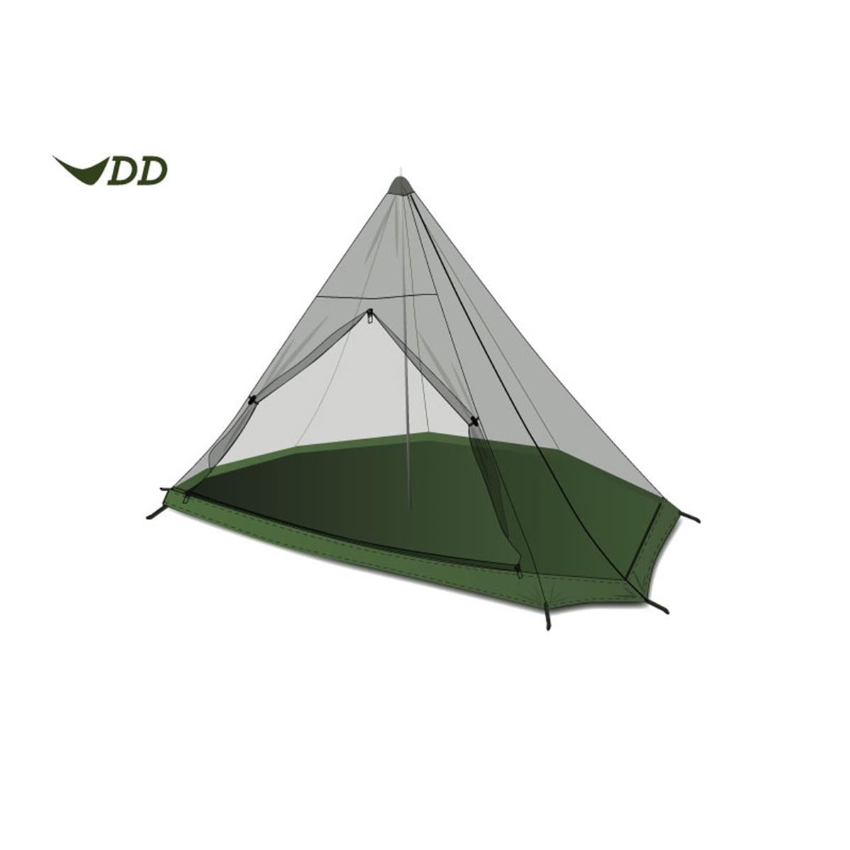 DD Hammocks Superlight Tipi Mesh Inner Tent