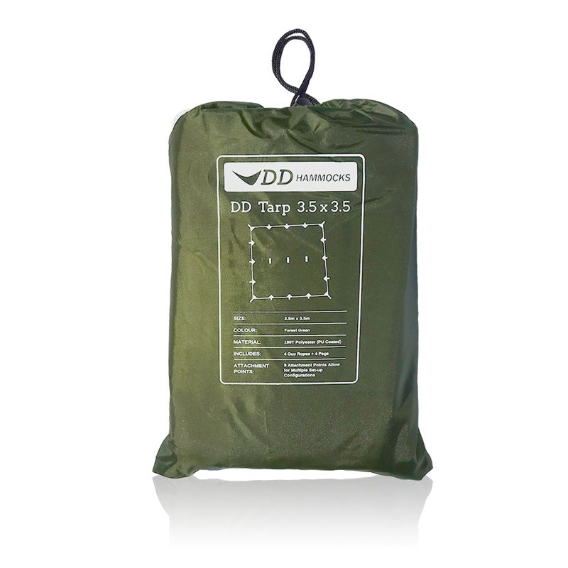 DD Hammocks Tarp 3.5 x 3.5 Forest Green