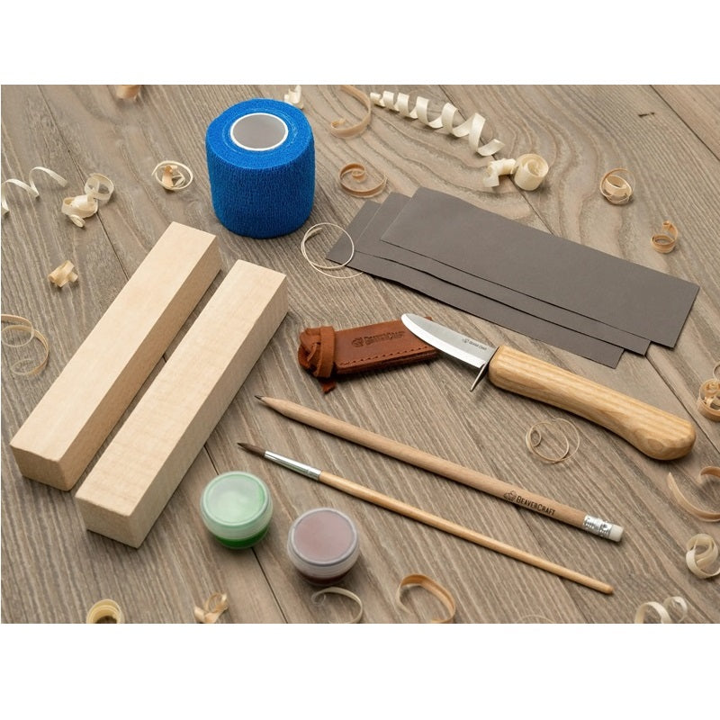 BeaverCraft DIY08 - Carving Kit for Kids