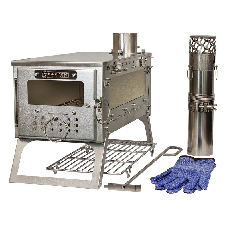 Bushmen Fastfold camping stove Large 2 Window