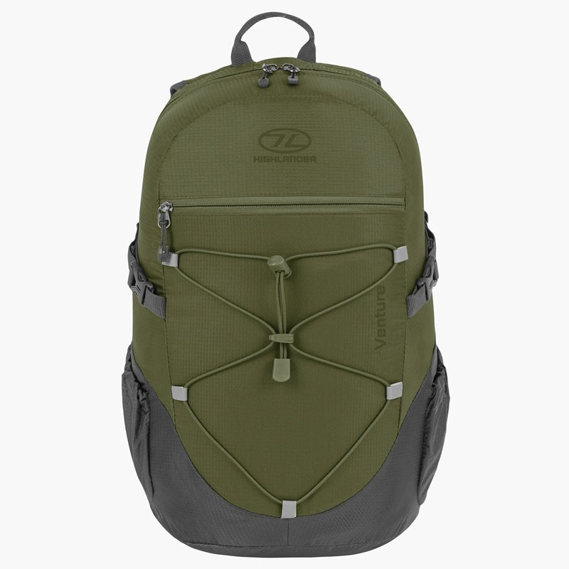 Highlander Venture Backpack 20ltr Olive / Grey