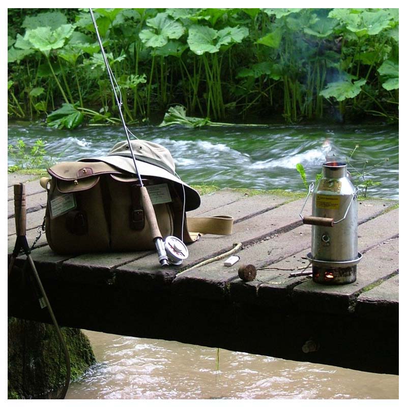 Kelly Kettle Small Trekker - Stainless Steel