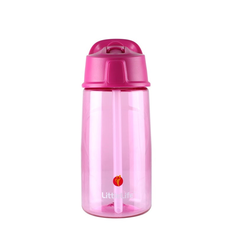 Littlelife Water Bottle Pink 550ml