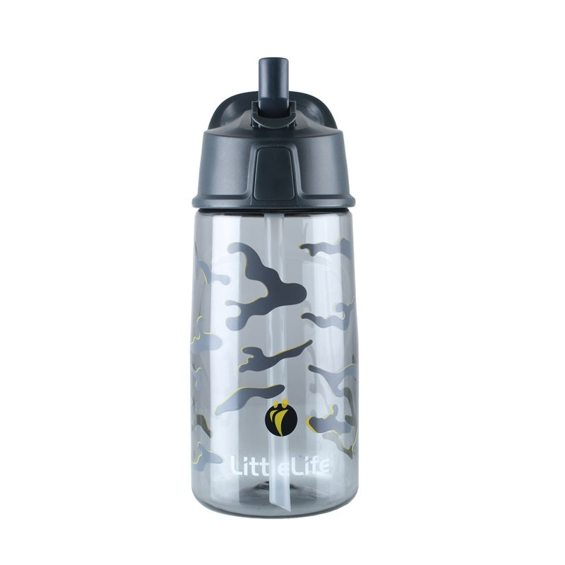 Littlelife Water Bottle Camo 550ml
