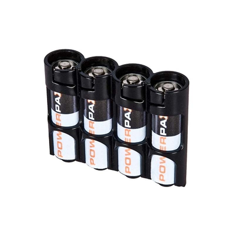 Powerpax SlimLine 4 AA Battery Case