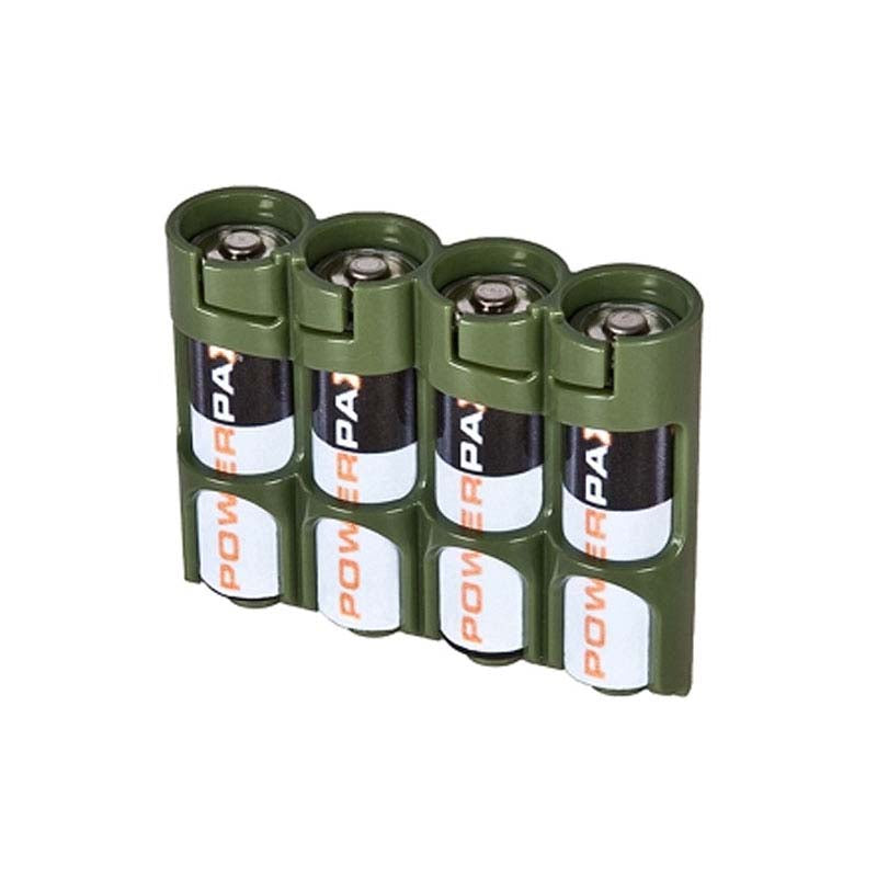 Powerpax SlimLine 4 AA Battery Case