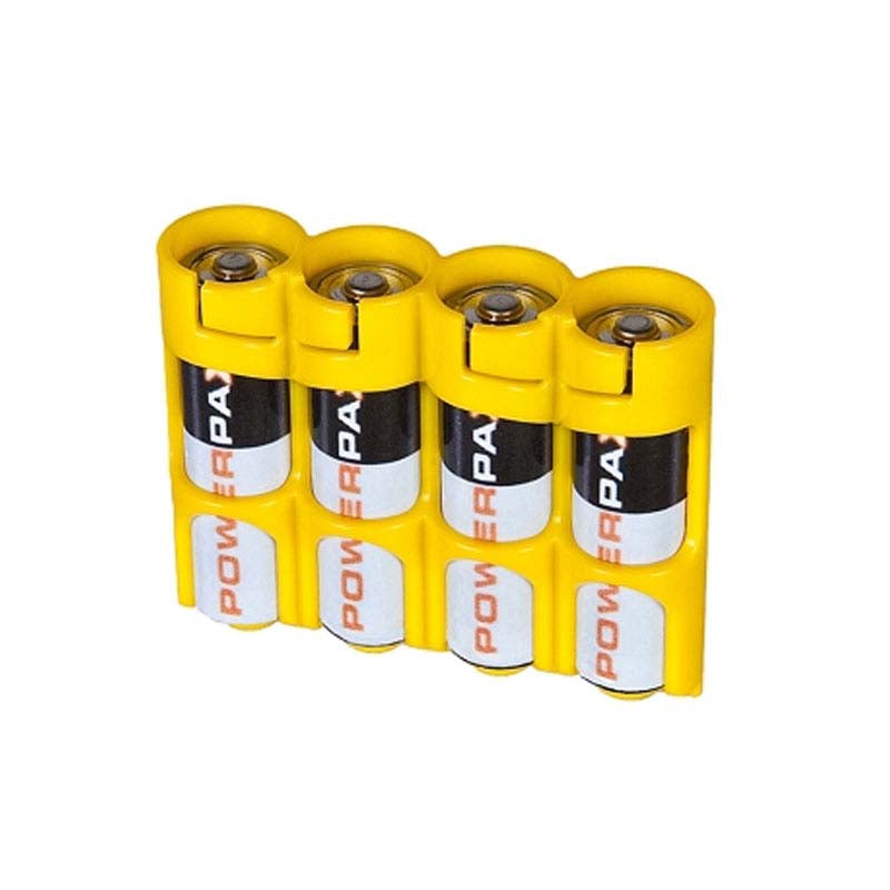 Powerpax SlimLine 4 AA Battery Case