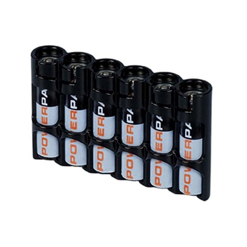Powerpax SlimLine 6AAA Battery Case