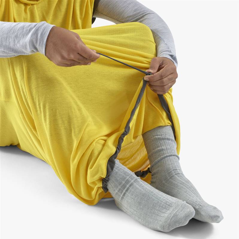 Sea to Summit Reactor Sleeping Bag Liner - Mummy with Drawcord- Compact Sulphur Yellow