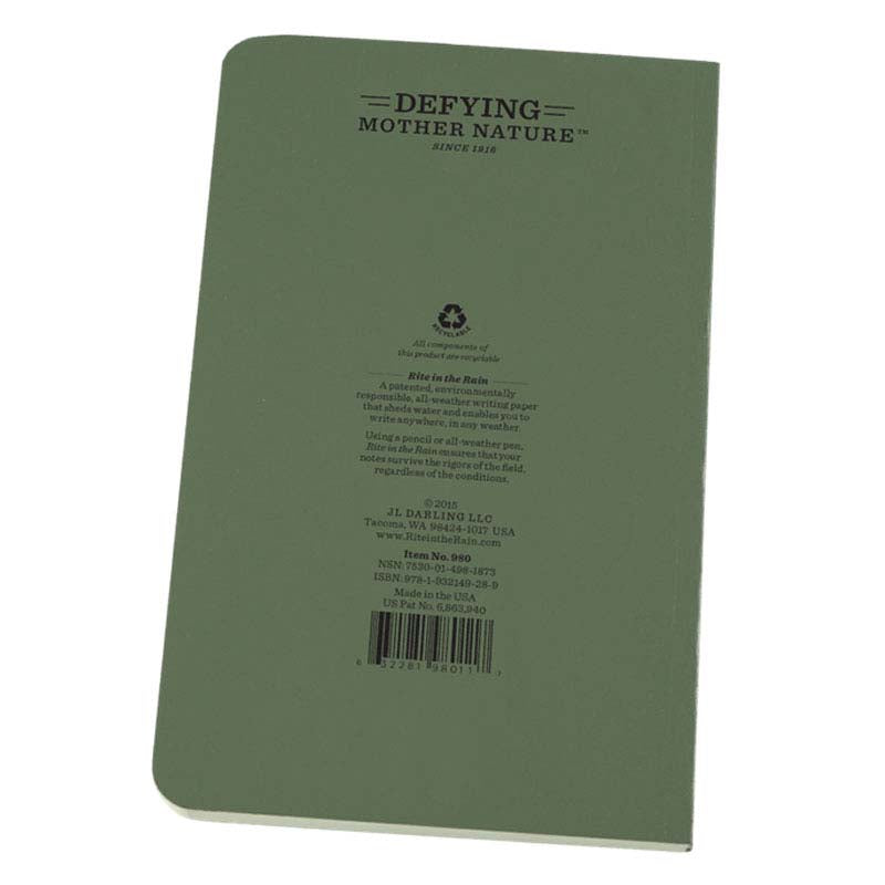 Rite in the Rain Field Book Side Bound 980