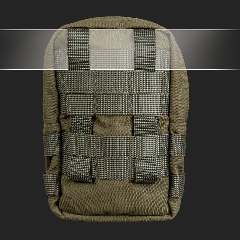 Savotta Zipped GP Pouch 3x4 Green