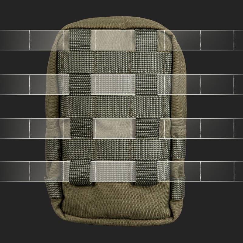 Savotta Zipped GP Pouch 3x4 Green