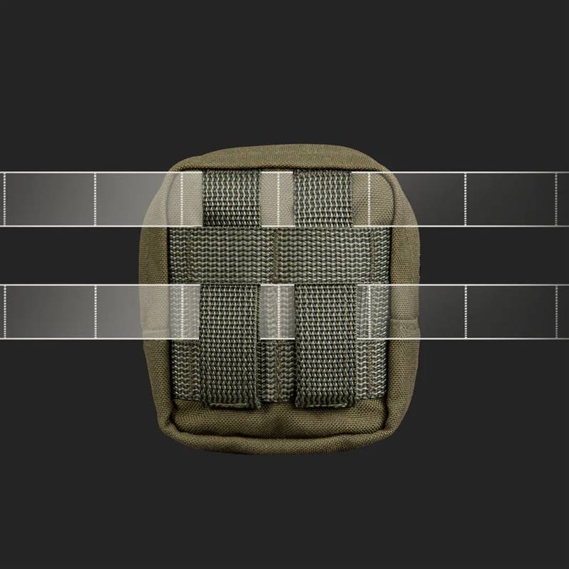 Savotta Zipped GP Pouch 2x2- Green