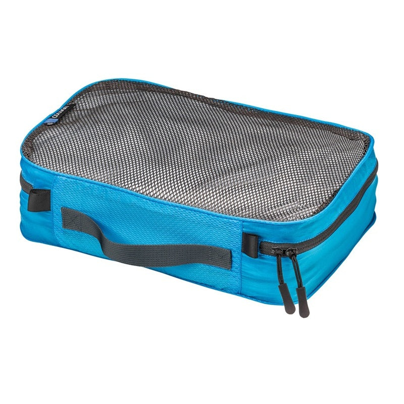 Cocoon Packing Cube Ultralight, Stitched Open Net Top Medium - Caribbean Blue