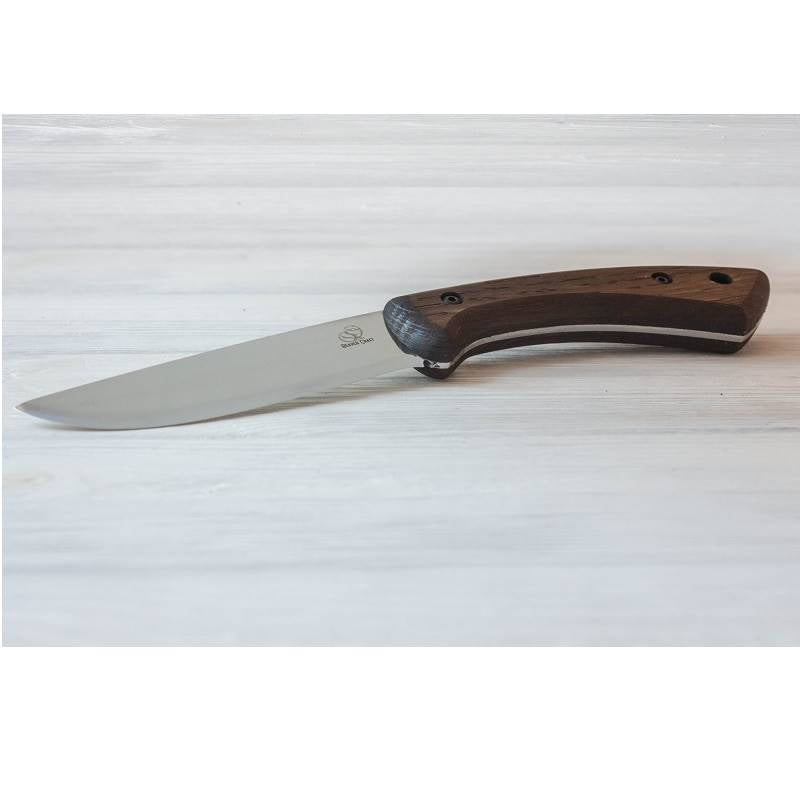 BeaverCraft BSH1 — Carbon Steel Bushcraft Knife Oak Handle
