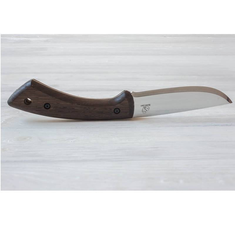 BeaverCraft BSH1 — Carbon Steel Bushcraft Knife Oak Handle