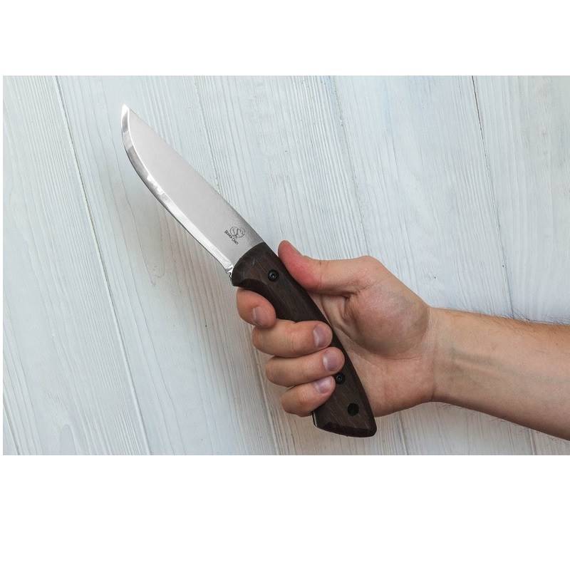 BeaverCraft BSH1 — Carbon Steel Bushcraft Knife Oak Handle