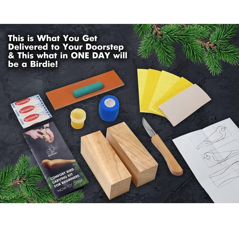 BeaverCraft DIY01 – Comfort Bird Carving Kit
