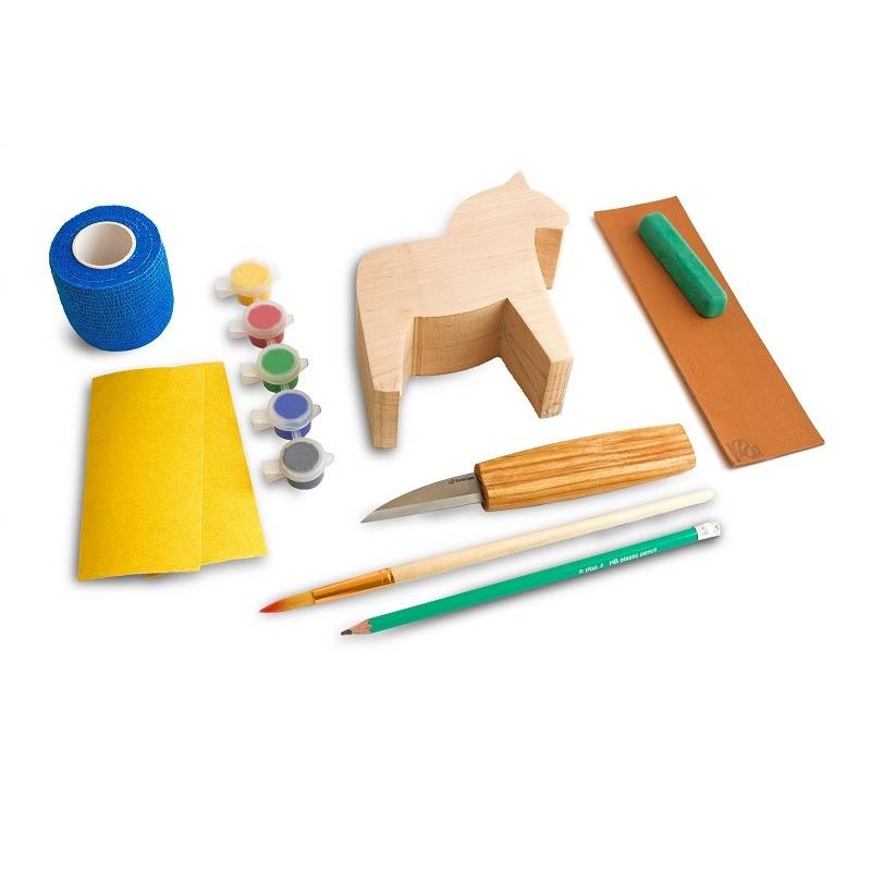 BeaverCraft DIY02 - Dala Horse Hobby Kit