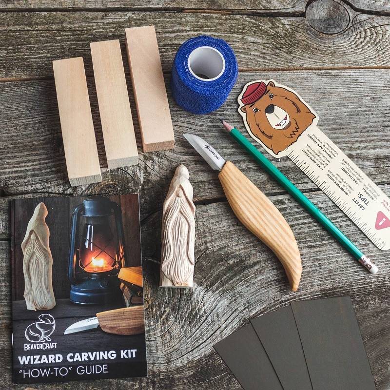 BeaverCraft DIY03 - Wizard Carving Kit