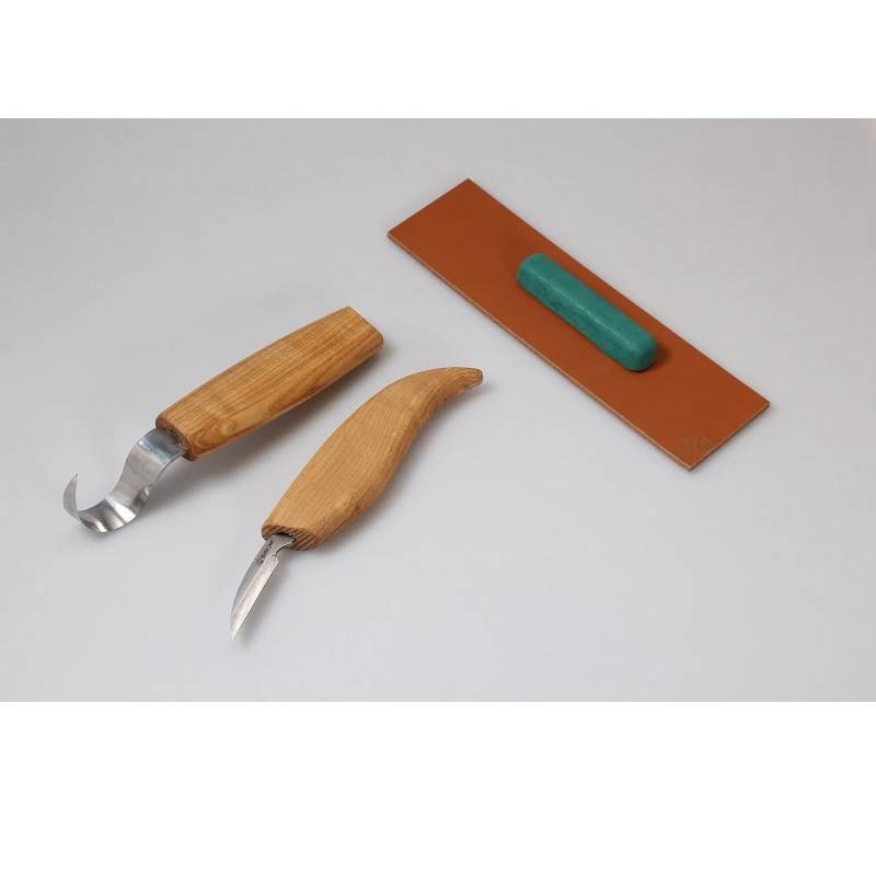BeaverCraft S02 - Spoon Carving Set with Small Knife