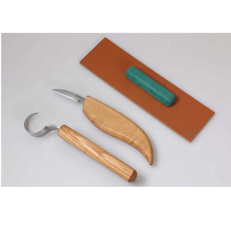 BeaverCraft S02 - Spoon Carving Set with Small Knife