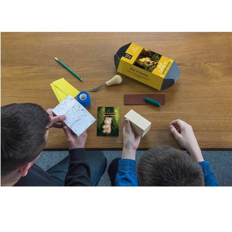 BeaverCraft DIY05 - Bear Carving Kit