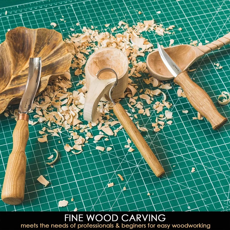 BeaverCraft S14 - Spoon Carving Set with Gouge