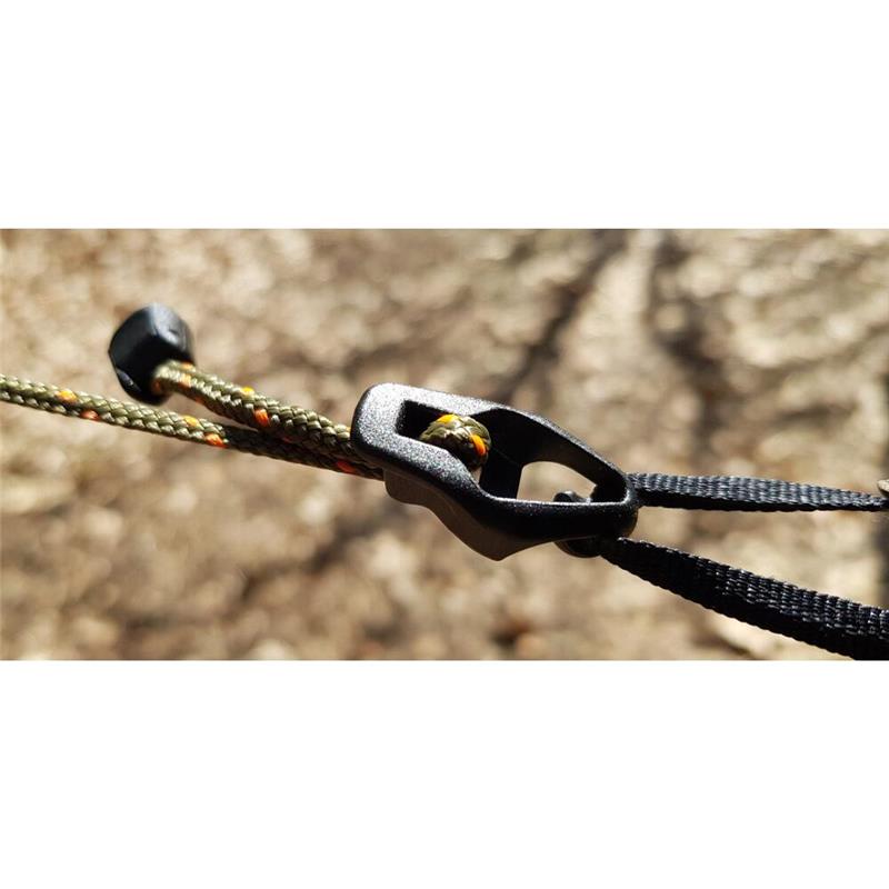 Bushmen Ultralight Tensioning Cords Black