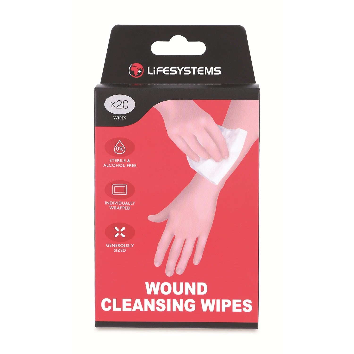 Lifesystems Cleansing Wipes (x20pcs)