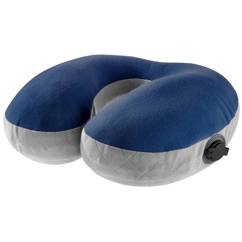 Cocoon Air Core pillow U- Shaped Neck Support - Galaxy Blue/Grey